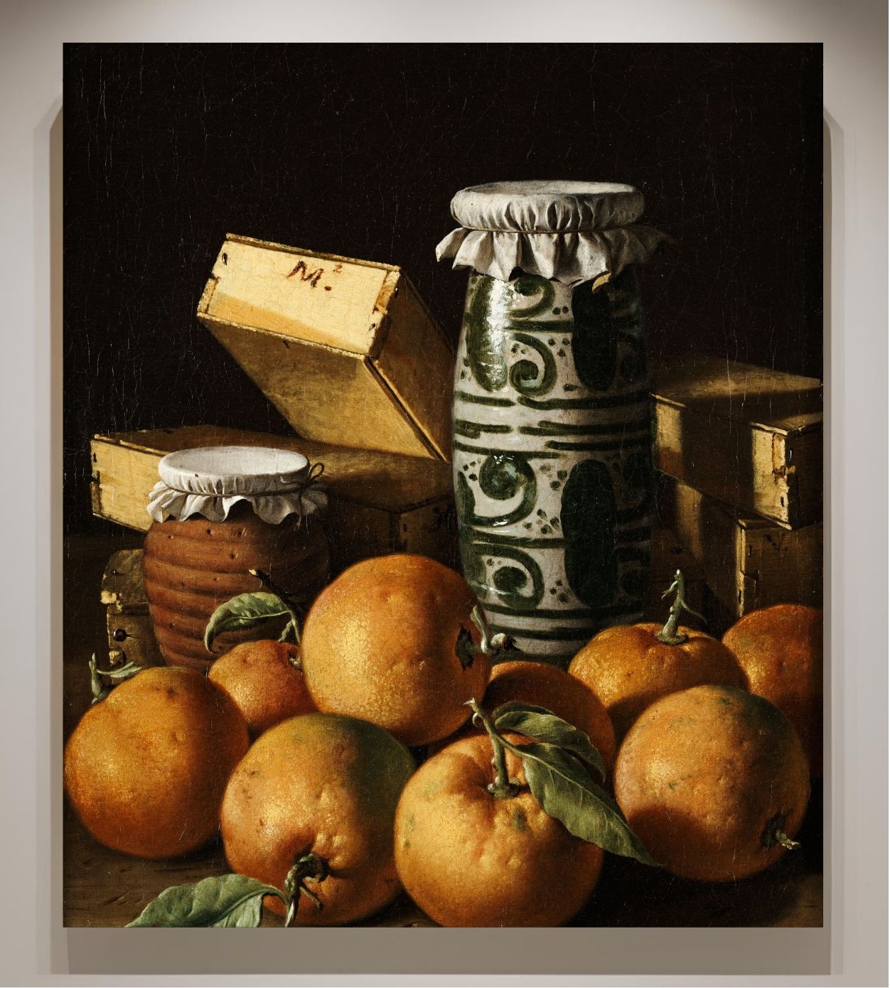 Still Life with Oranges, Jars, and Boxes of Sweets (c.1760)