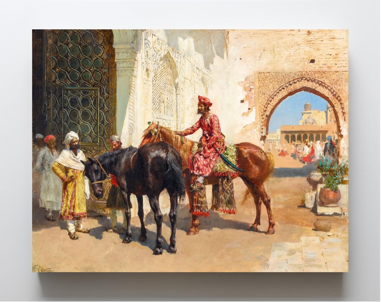 Persian Horse Seller, Bombay