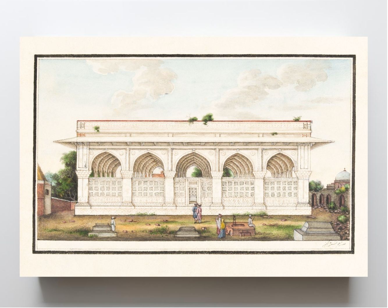 The Chausath Khambha, Delhi