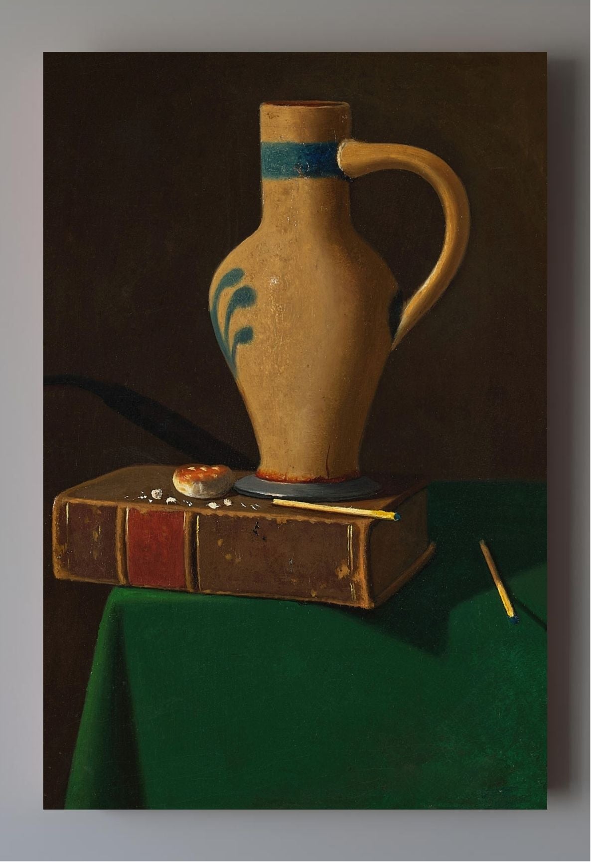 Still Life with Jug on a Book