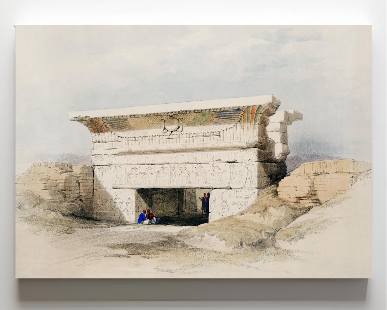 Dendara Temple dedicated to the goddess Hathor