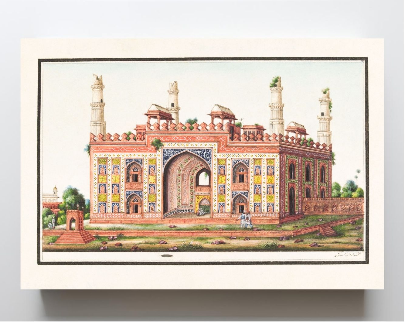 Entrance gatehouse to Akbar's mausoleum, Sikandra