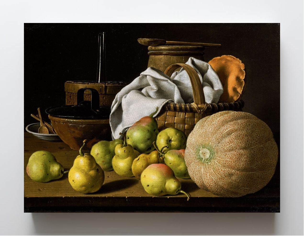 Still Life with Melon and Pears (c.1772)