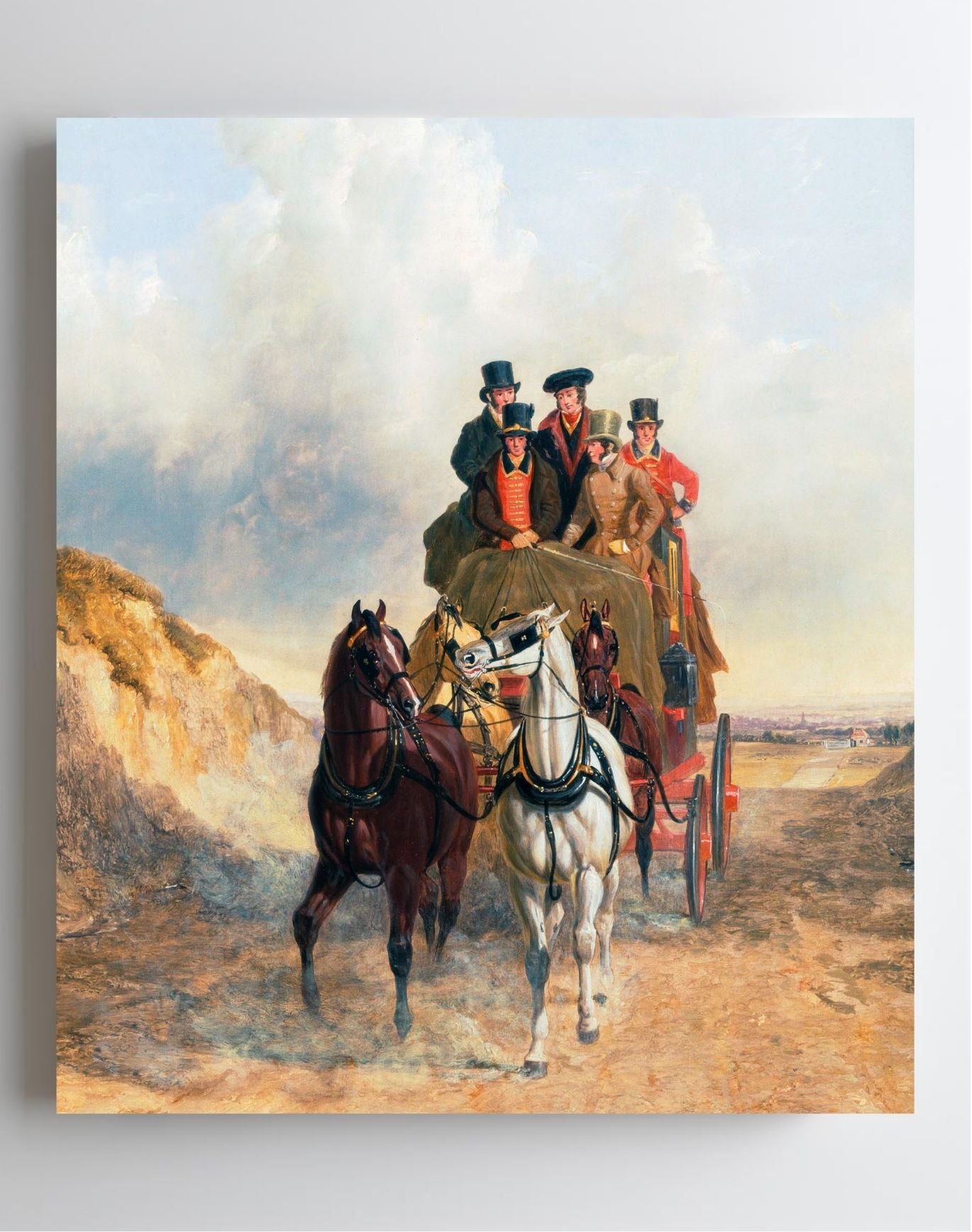 The Royal Mail Coach on the Road