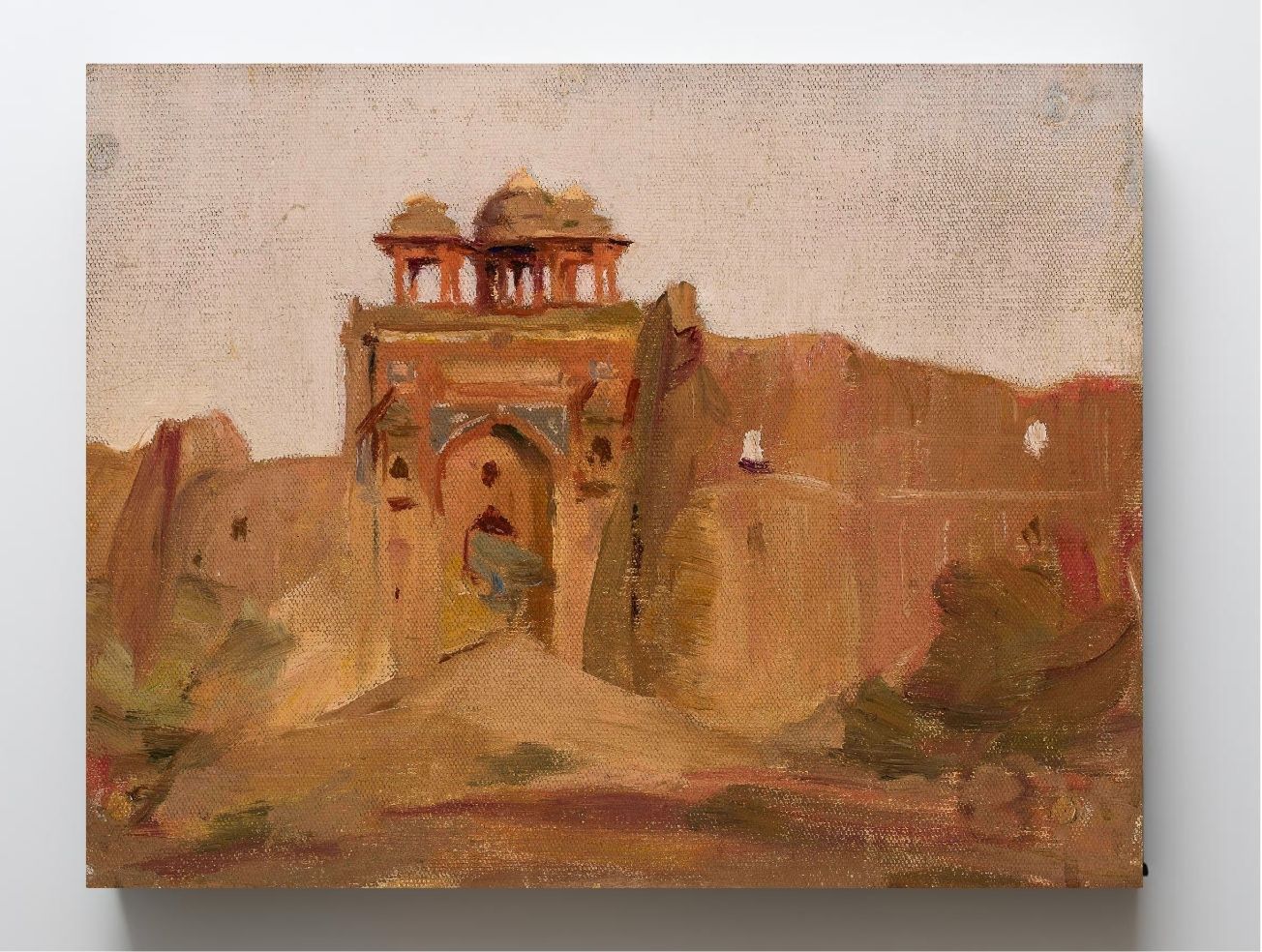 Temple. From the journey to India