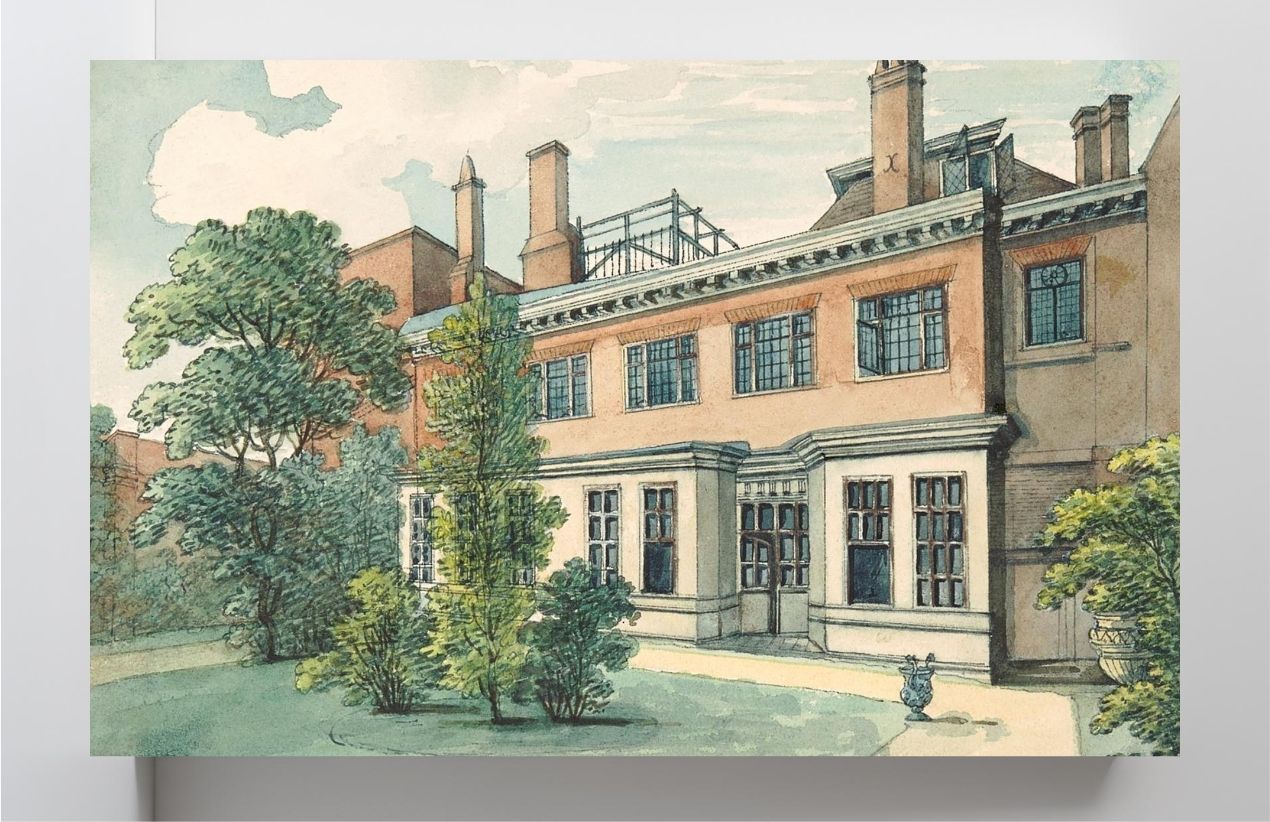 Garden Front of Weaver's Hall