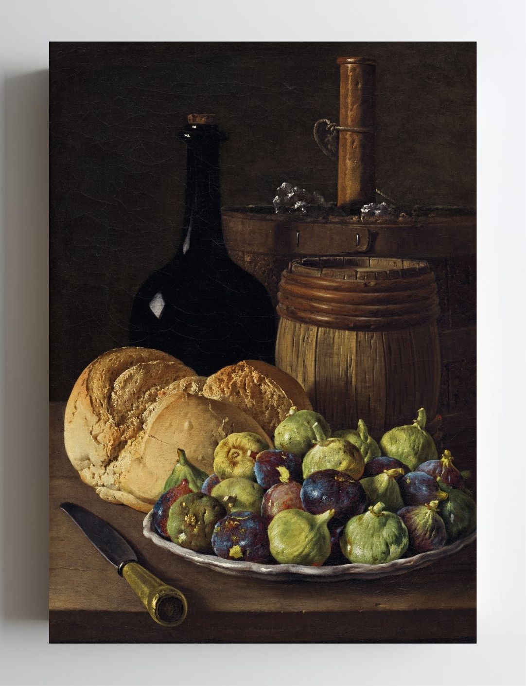Still Life with Figs and Bread (c. 1770)
