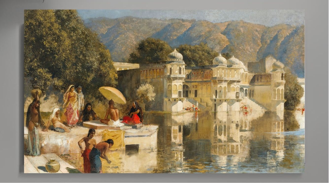 Lake at Oodeypore, India (2)