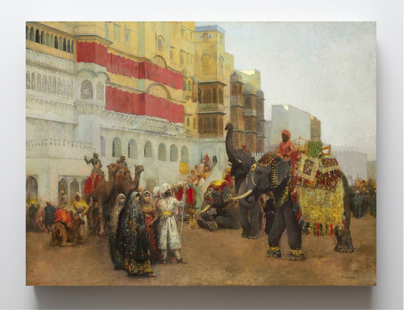 A Fête Day at Bekanir – Beloochistan, Bekanir