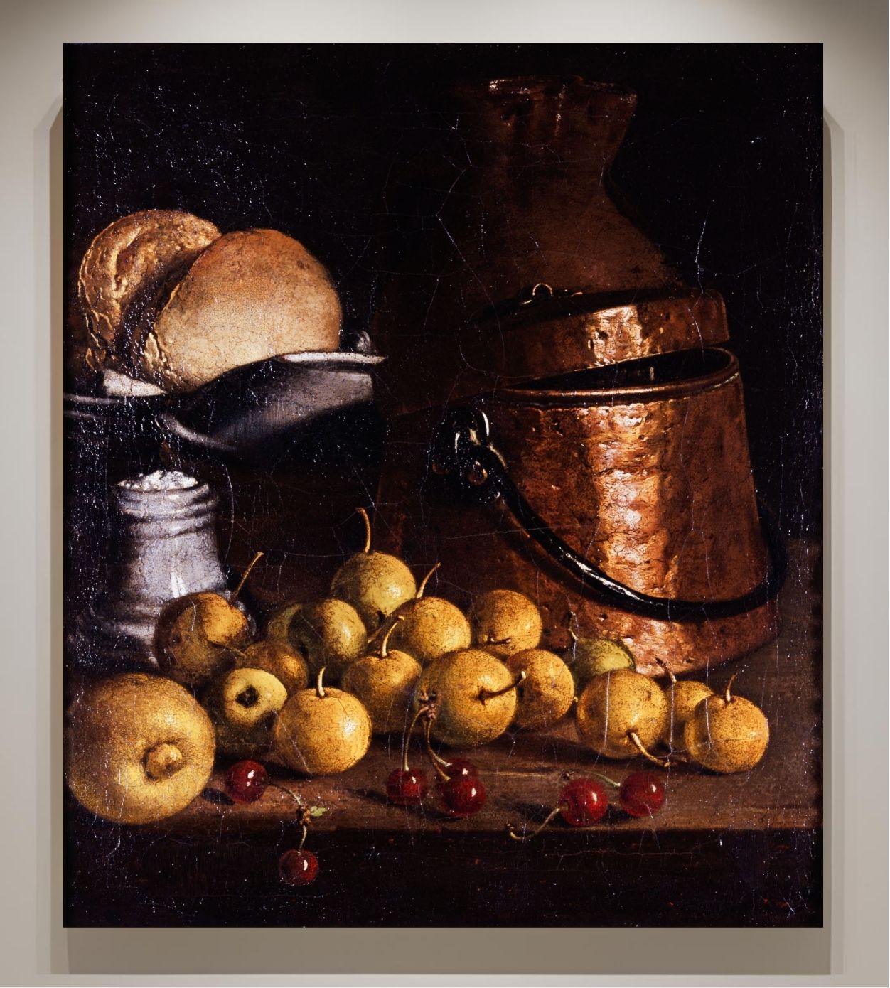 Still Life with Fruits and Cooking Utensils (c.1760)