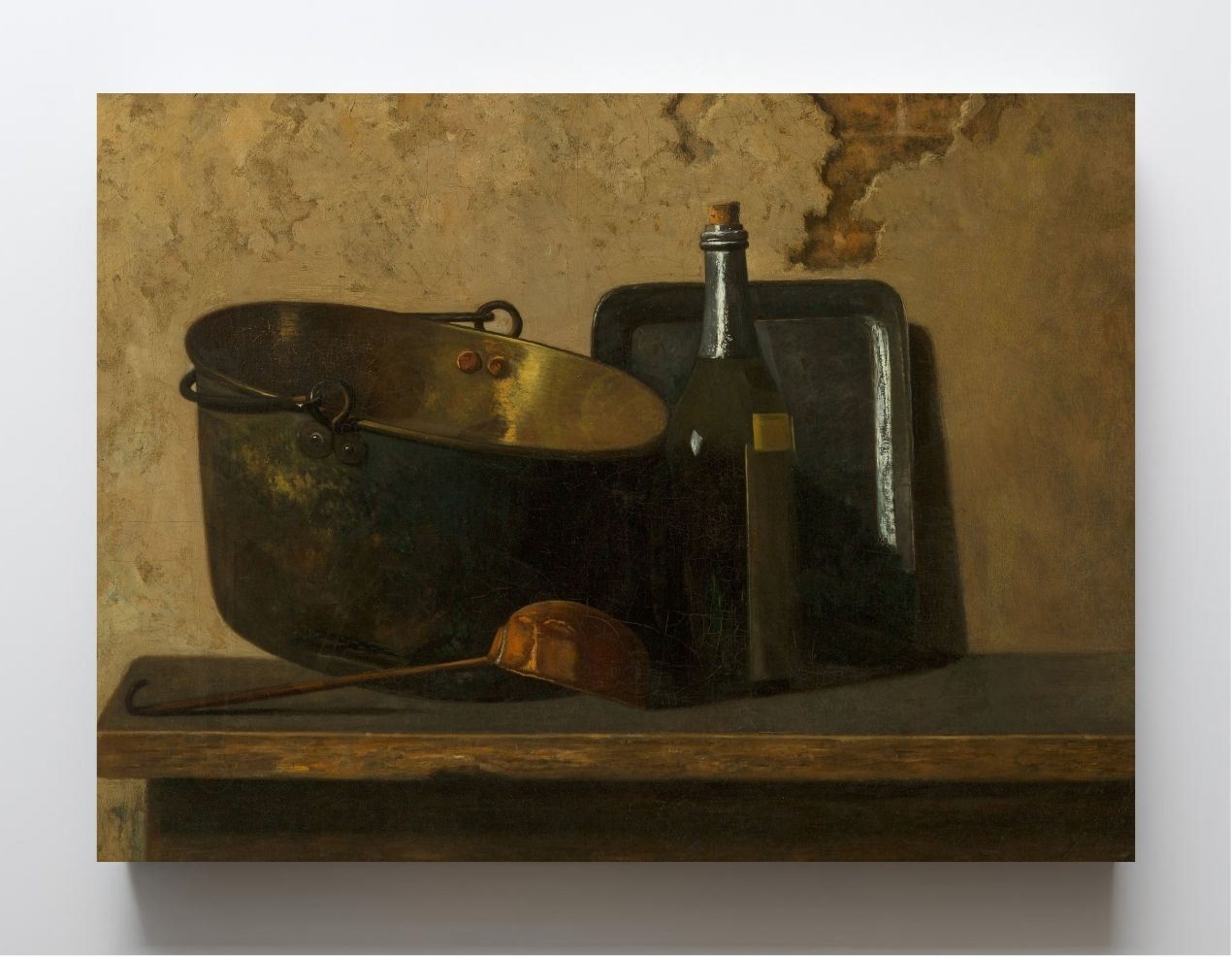 Wine and Brass Stewing Kettle (Preparation of French Potage)