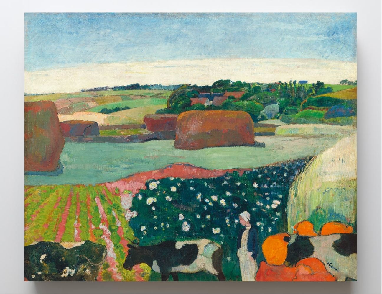 Haystacks in Brittany