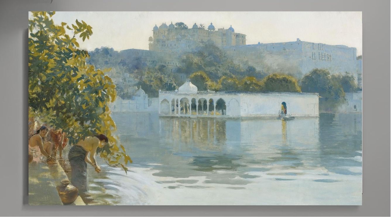 Lake At Oodeypore, India