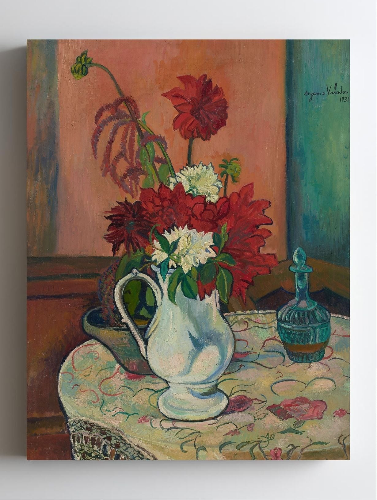 Nature morte au vase de fleurs