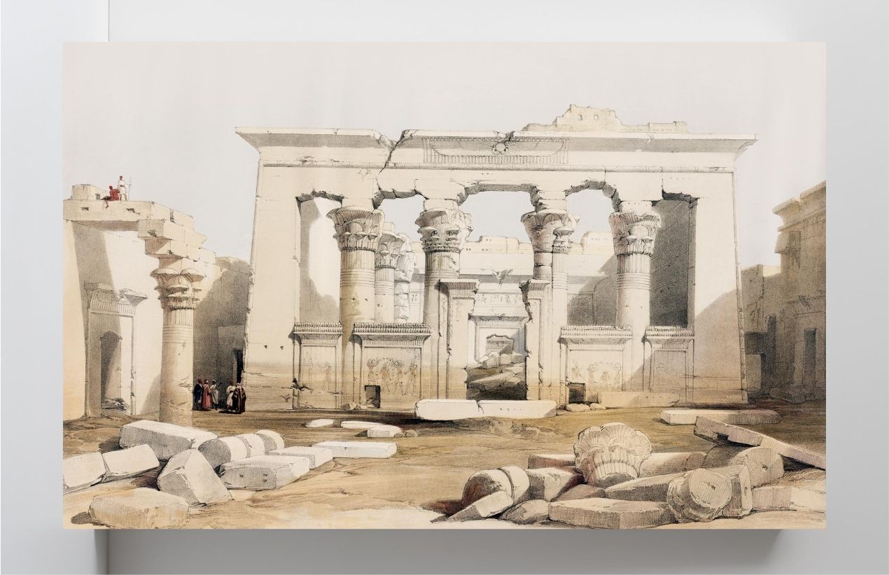 Portico of the Temple of Kalabshi