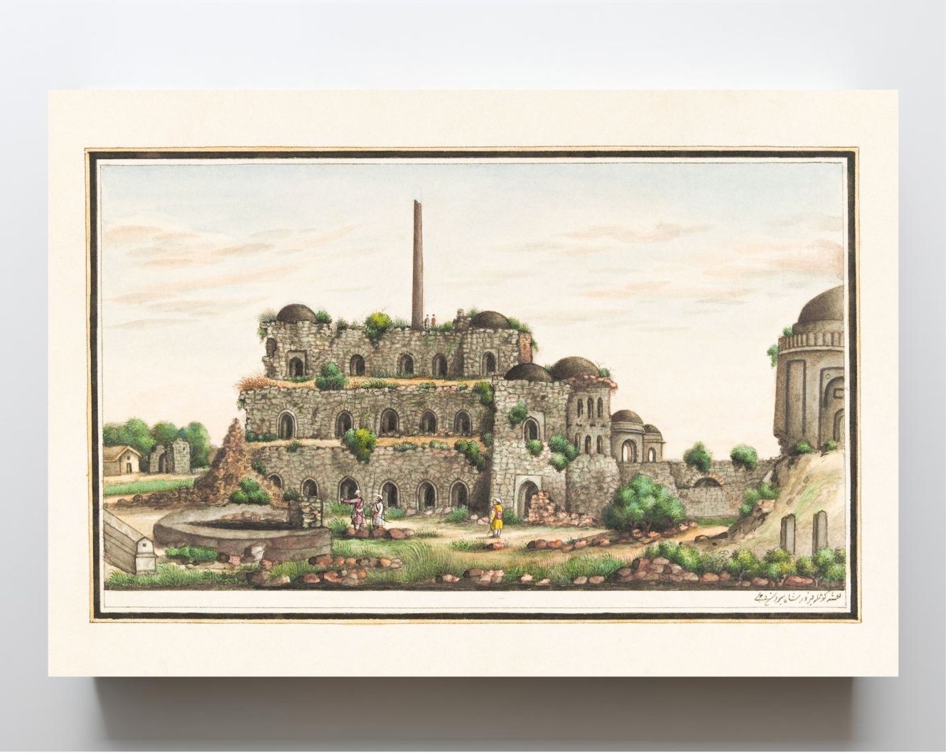 Lat (piller) of Asoka and Firoz Shah's Kotila