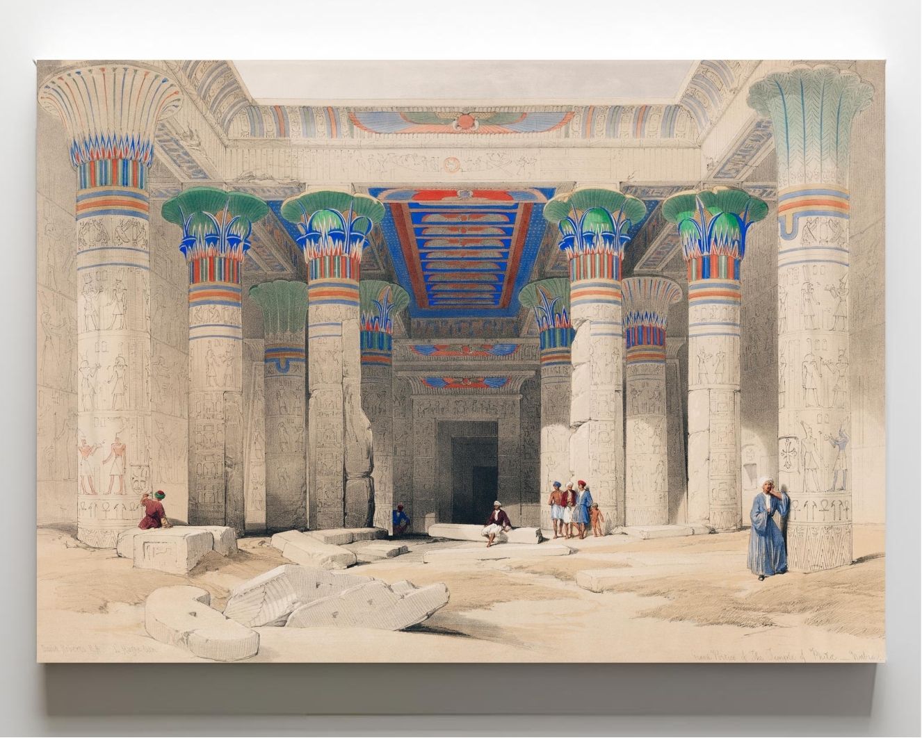 Grand Portico of the Temple of Philae Nubia