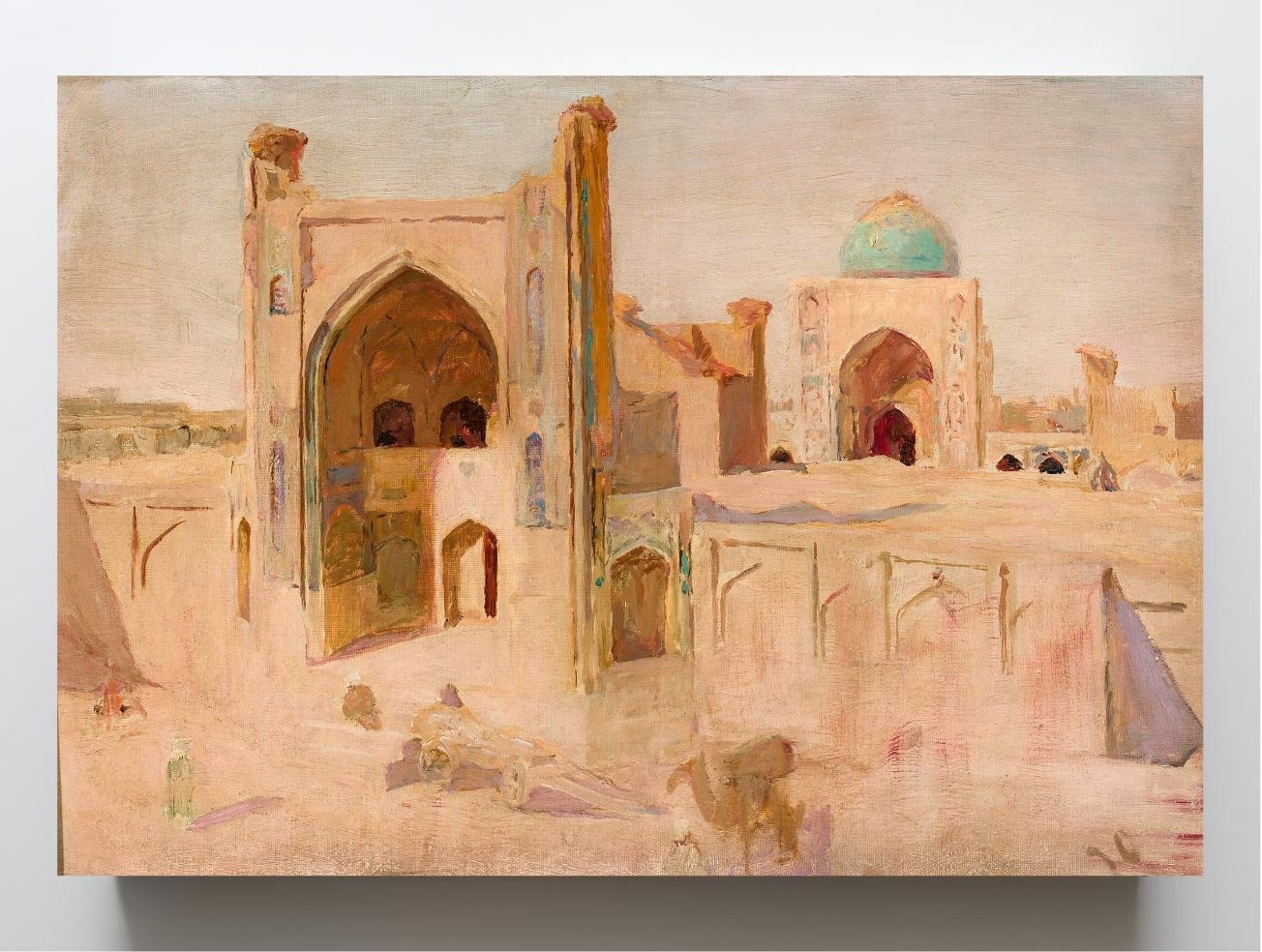 Kalan Mosque in Bukhara. From the journey to Turkestan
