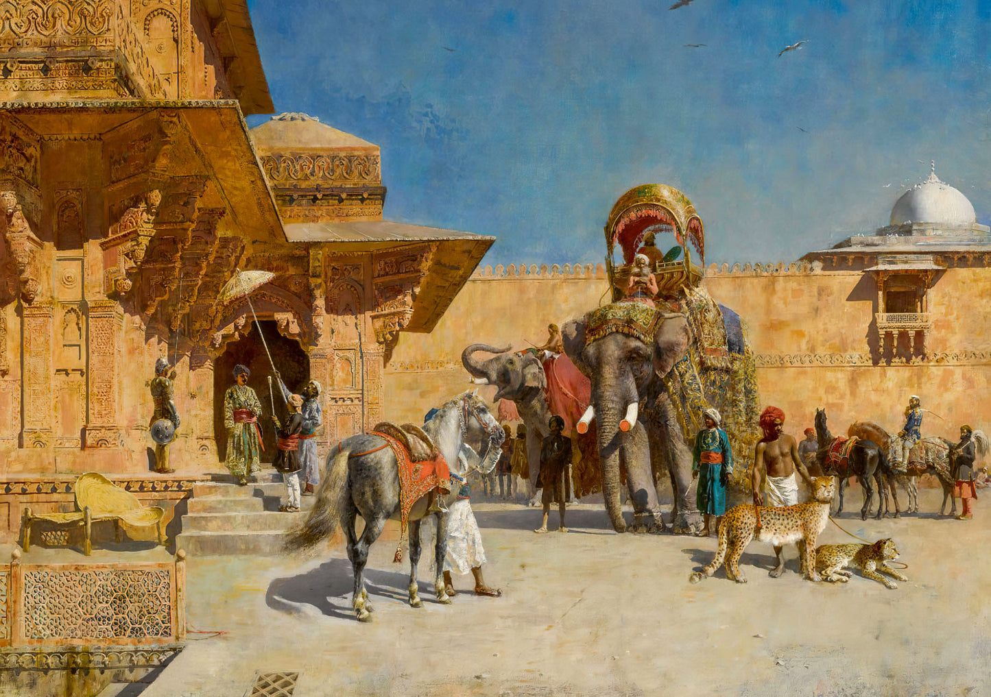 Departure For The Hunt