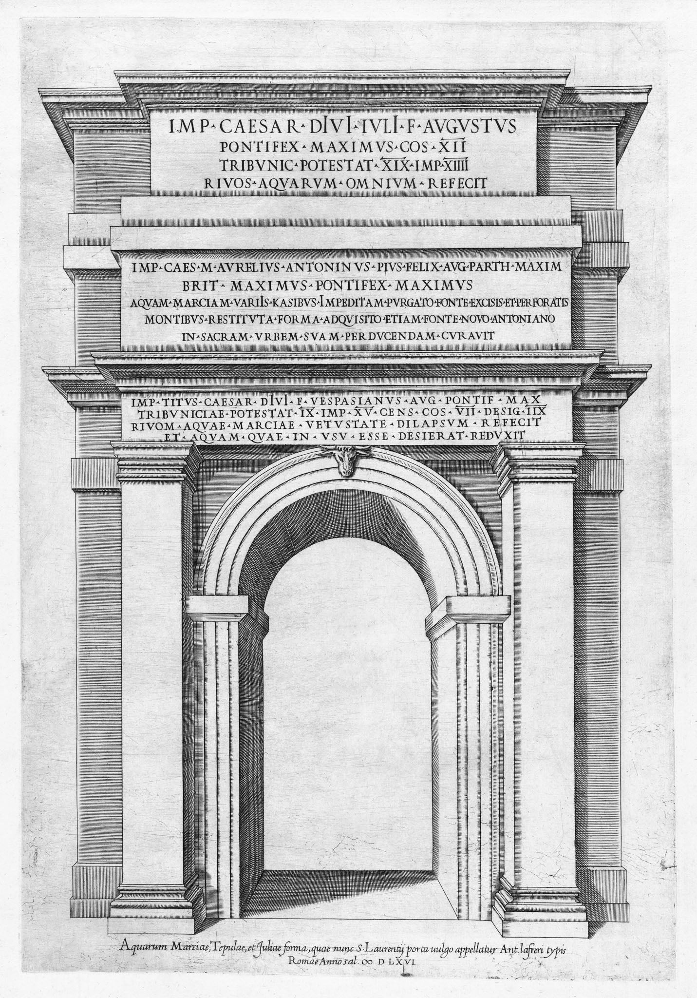 Front view of St. Lawrence Gateway