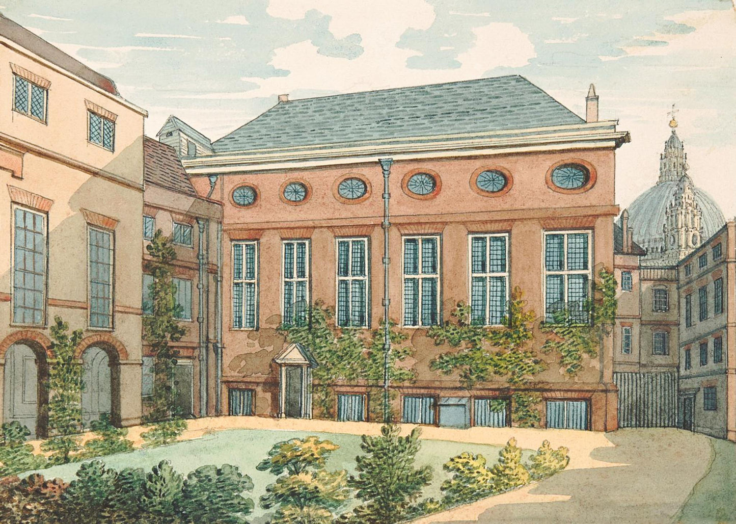 Garden Front of Stationer's Hall