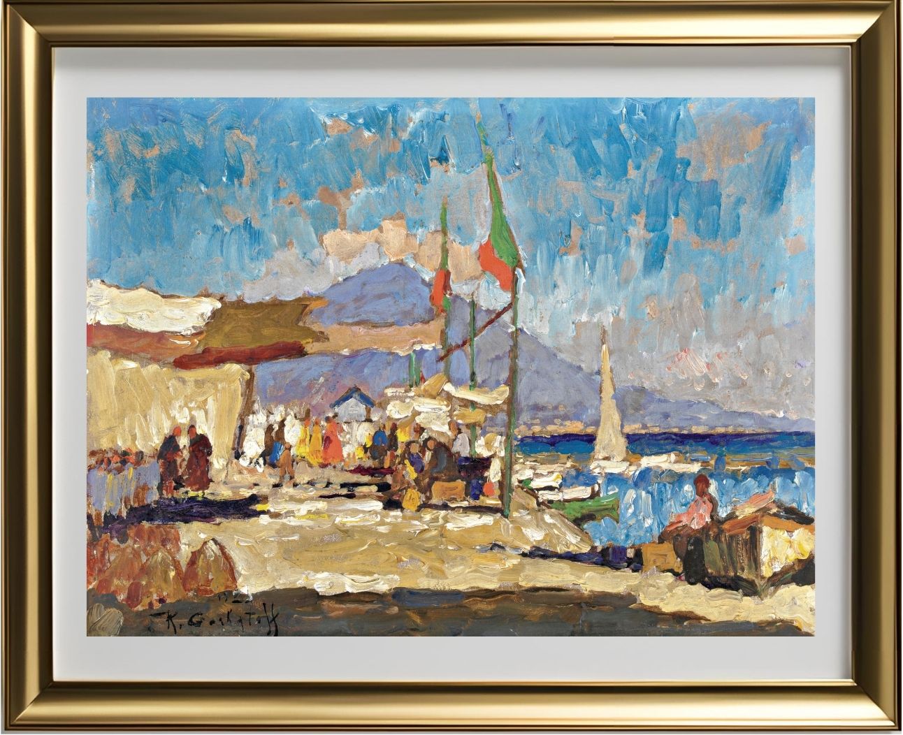 View Of Naples