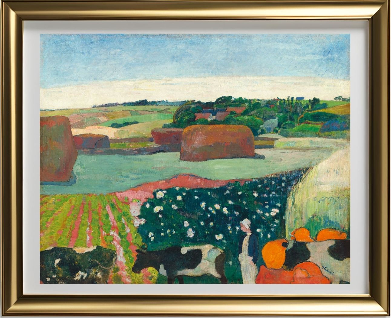 Haystacks in Brittany