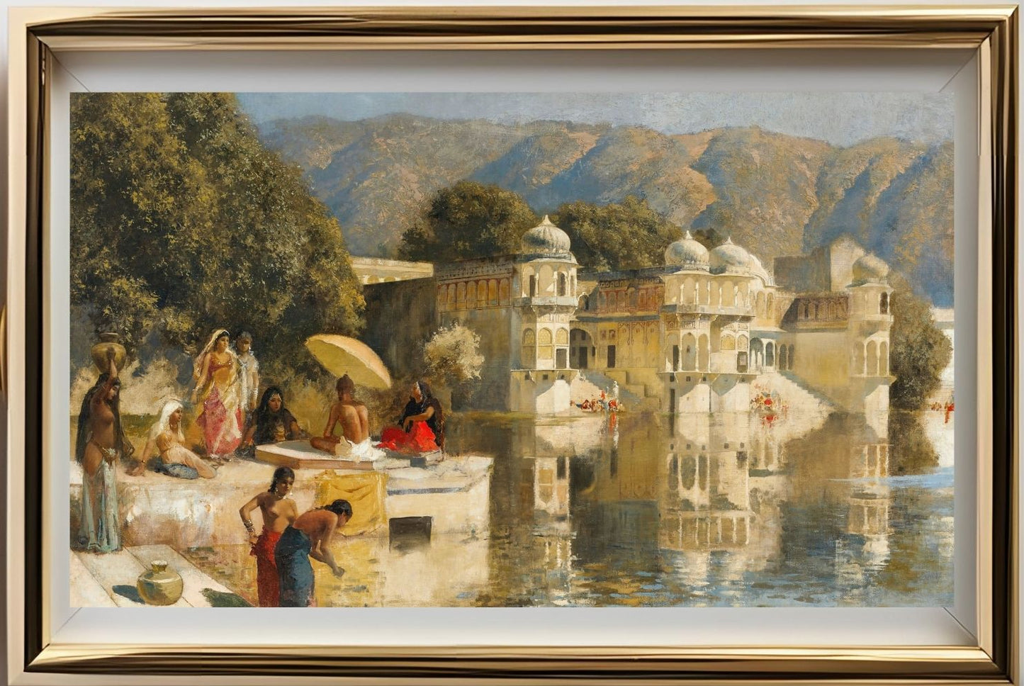 Lake at Oodeypore, India (2)