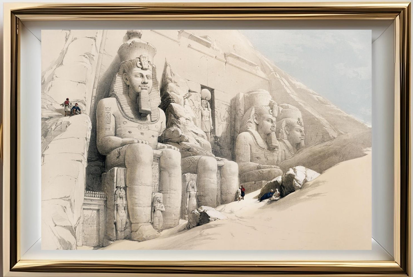 The Great Temple of Aboo Simble Nubia
