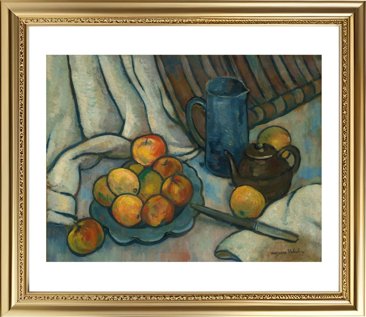 Pommes, Pichet Et Théière