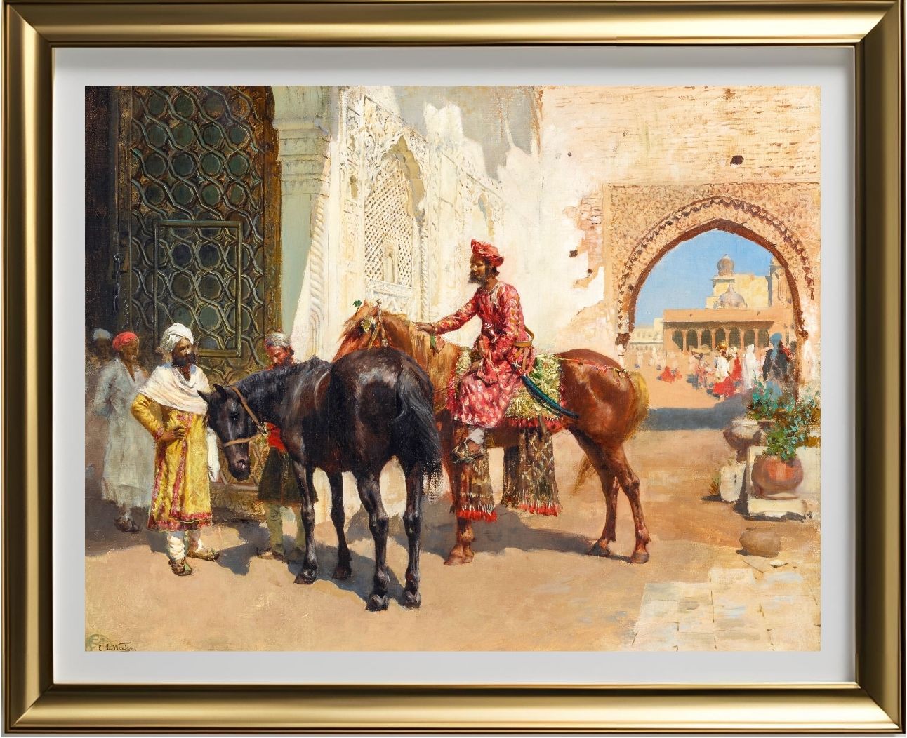 Persian Horse Seller, Bombay