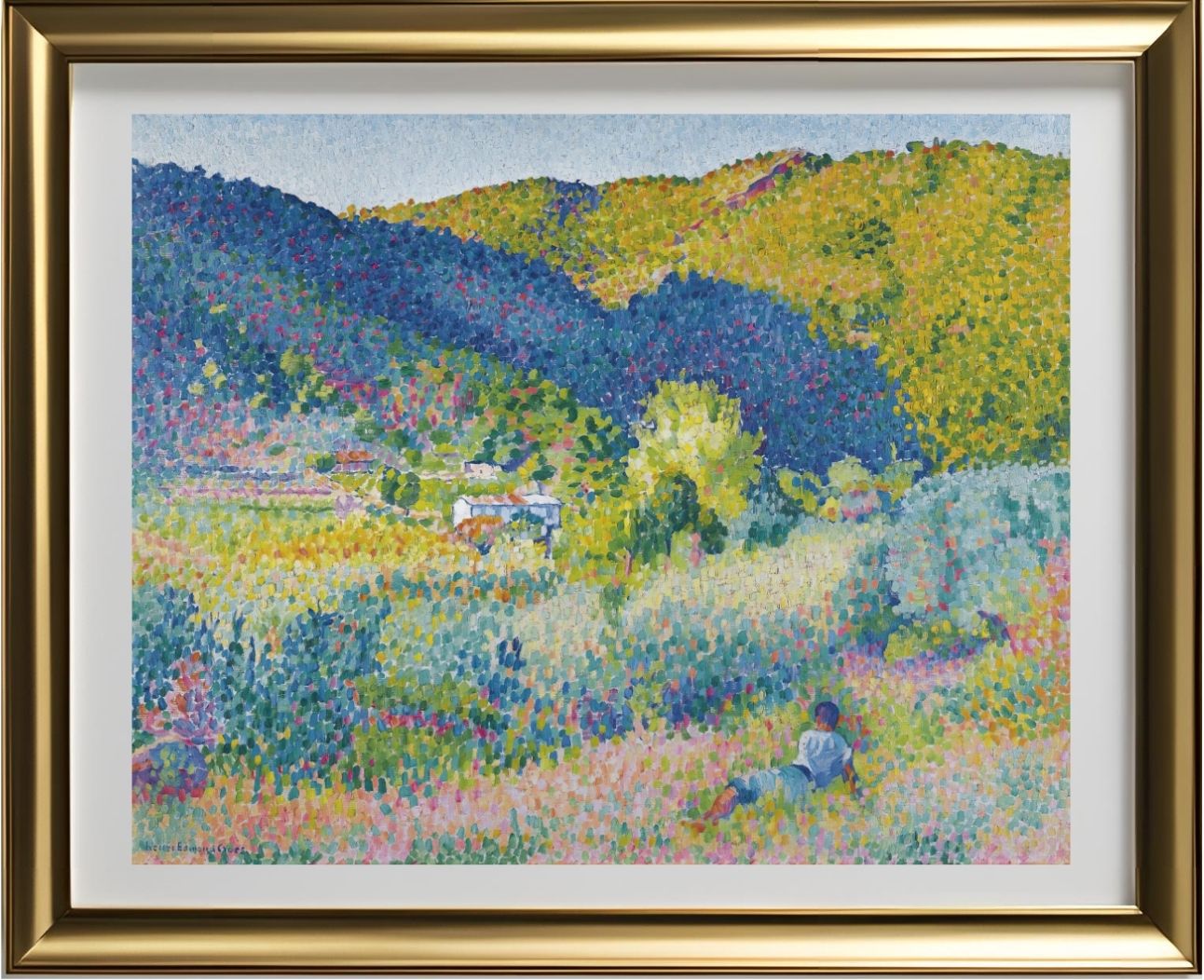 Paysage De La Chaine Des Maures