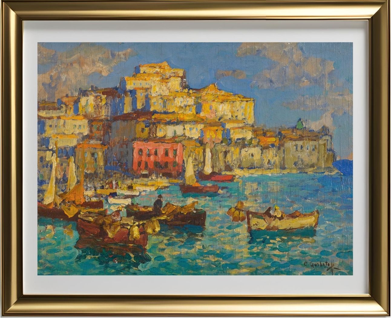 The Harbour At Naples