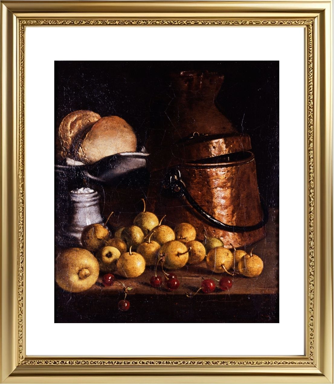 Still Life with Fruits and Cooking Utensils (c.1760)