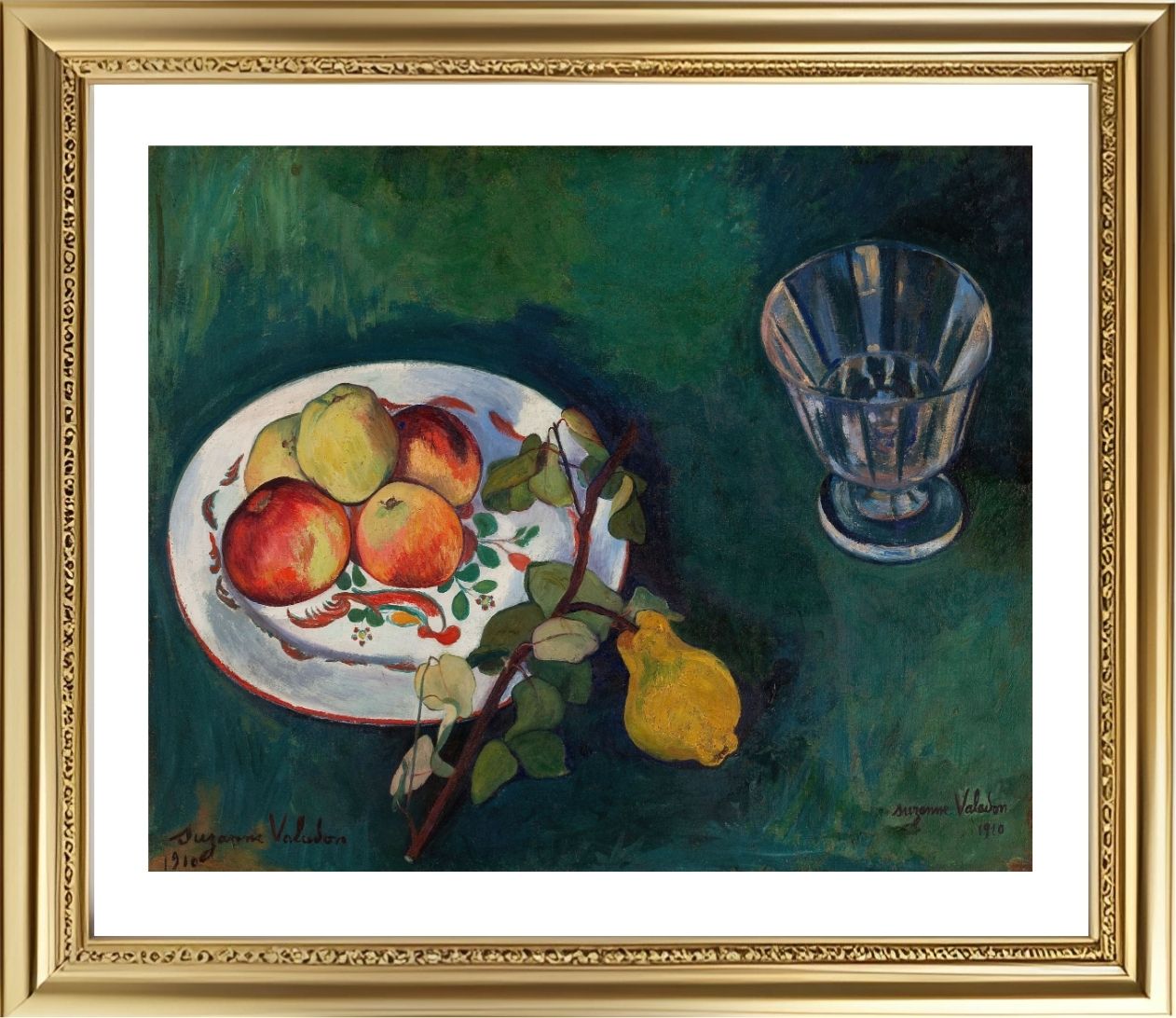 Still Life with Fruit and Glass