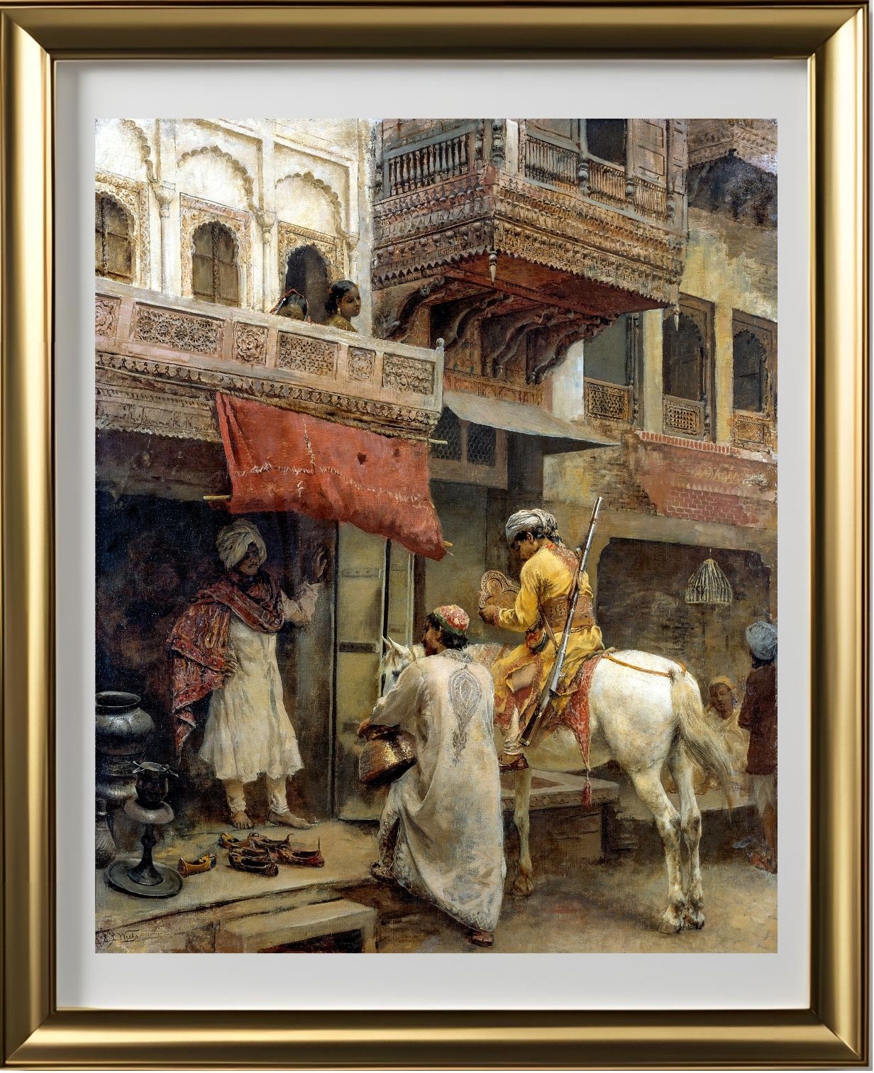 Street Scene in India