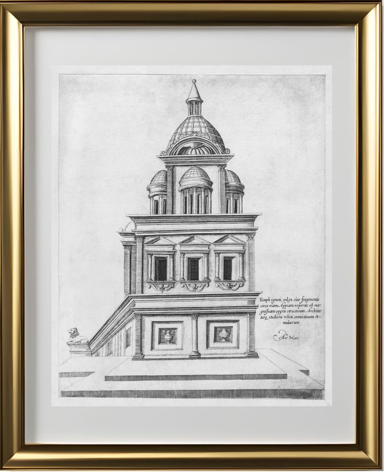Temple near the Appian Way