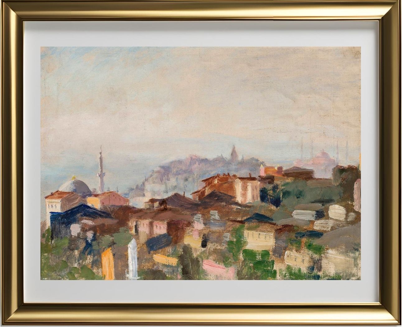 View of Punta del Seraglio. From the journey to Constantinople