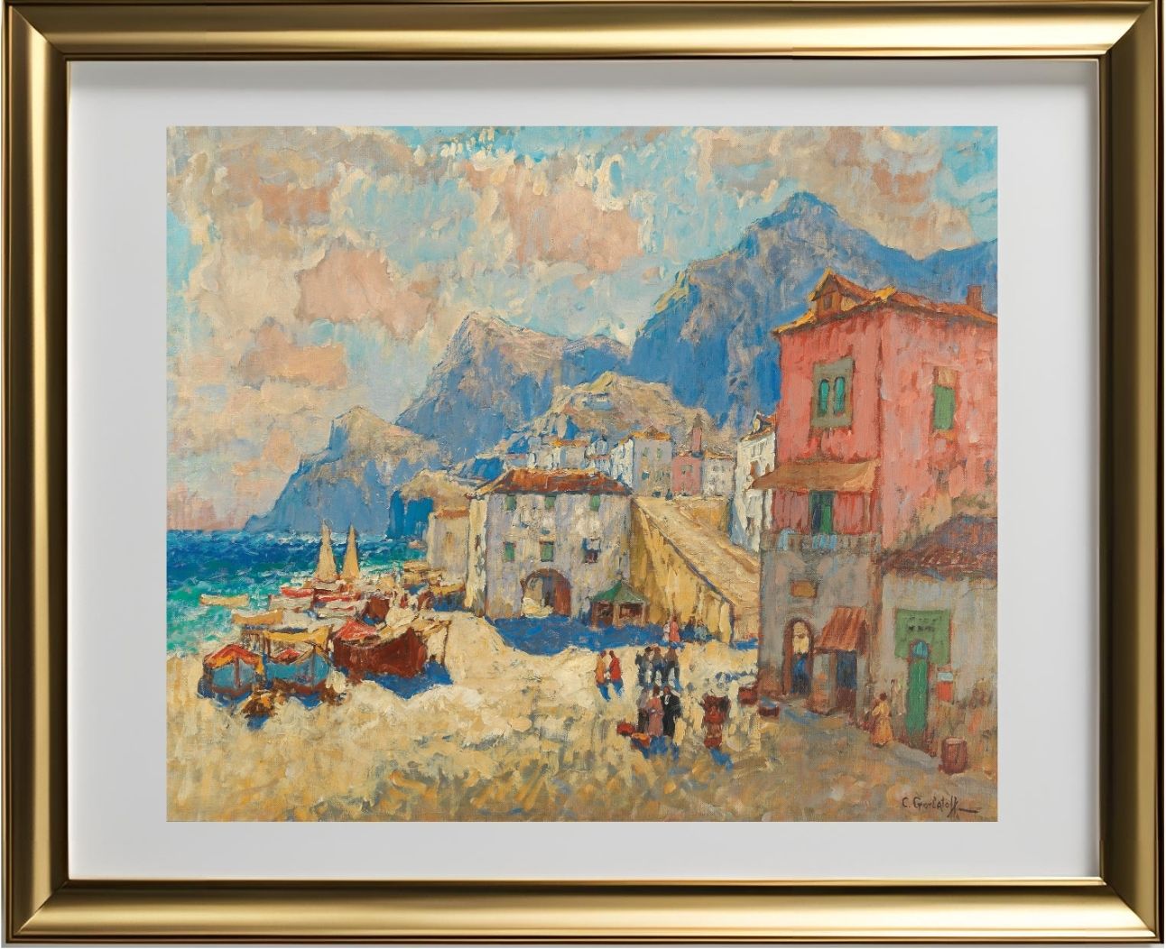 A coastal town in Spain
