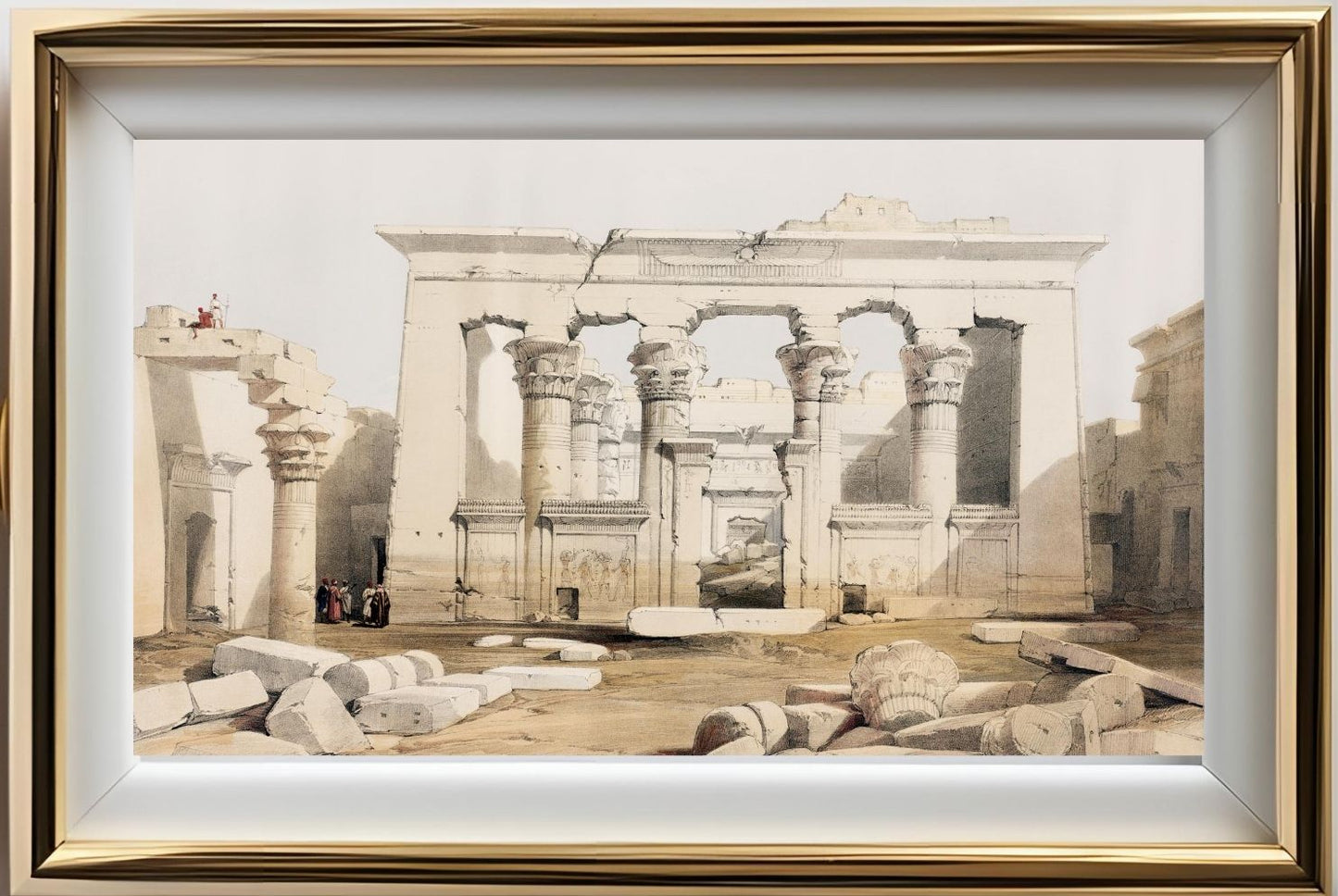 Portico of the Temple of Kalabshi