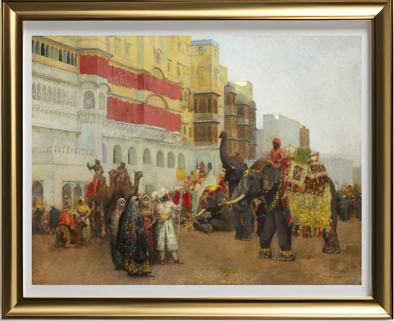 A Fête Day at Bekanir – Beloochistan, Bekanir
