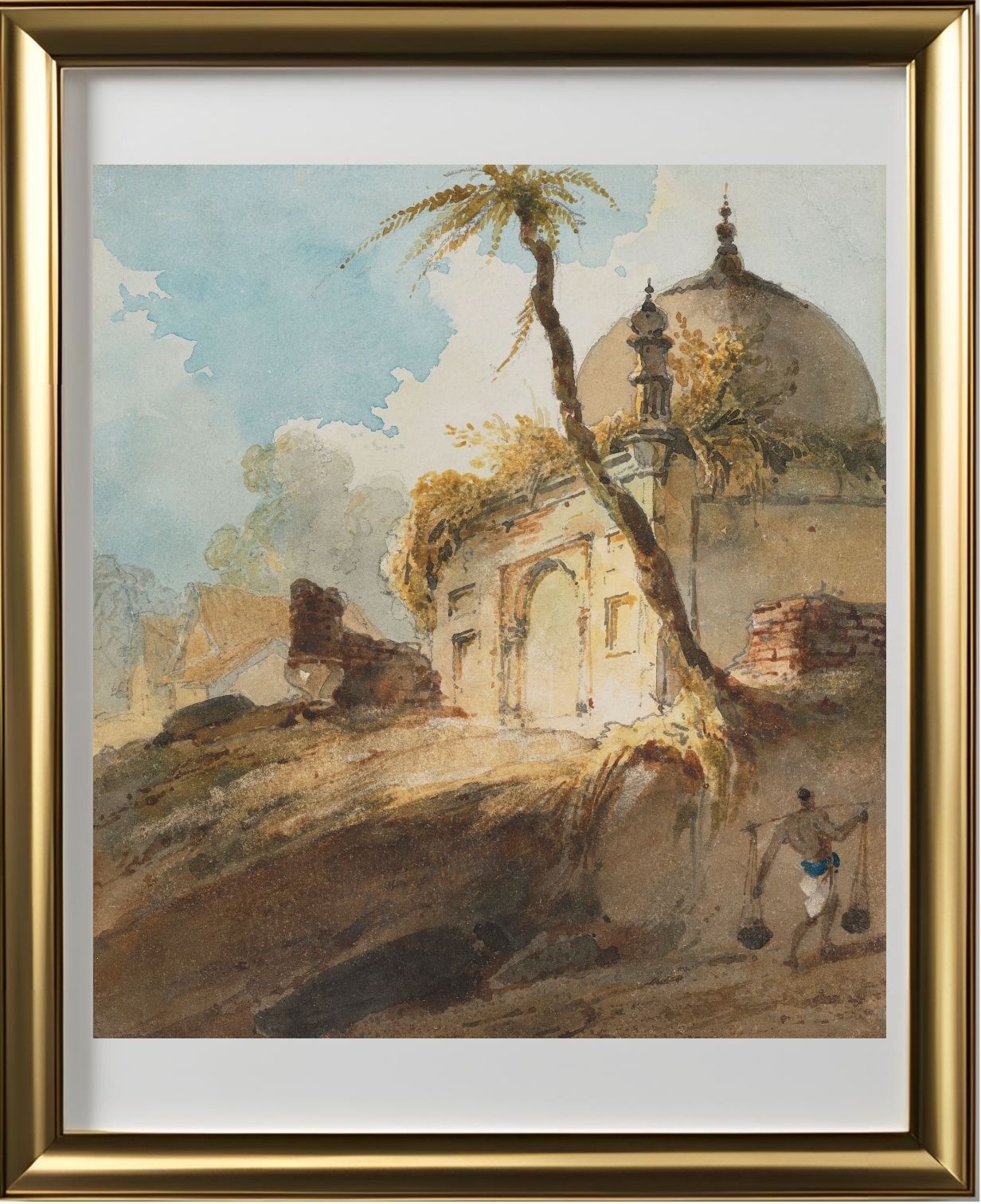 Ruined mausoleum in North India