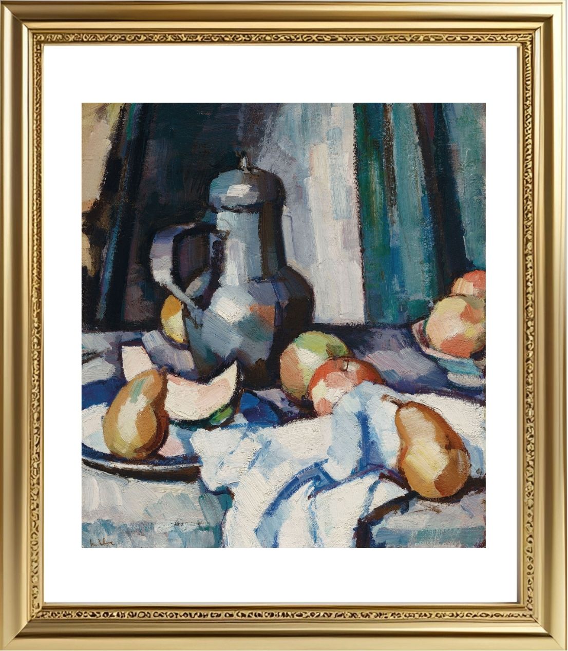 Apples and Pewter Pot