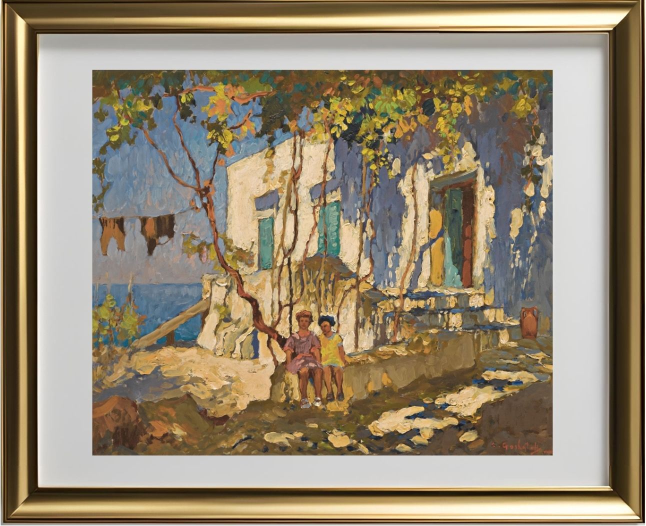 Resting in the Shade - Capri