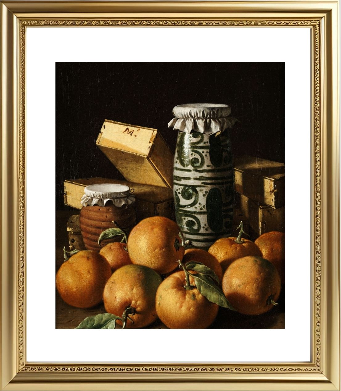Still Life with Oranges, Jars, and Boxes of Sweets (c.1760)