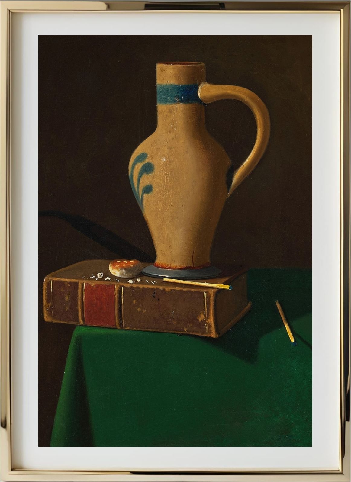 Still Life with Jug on a Book