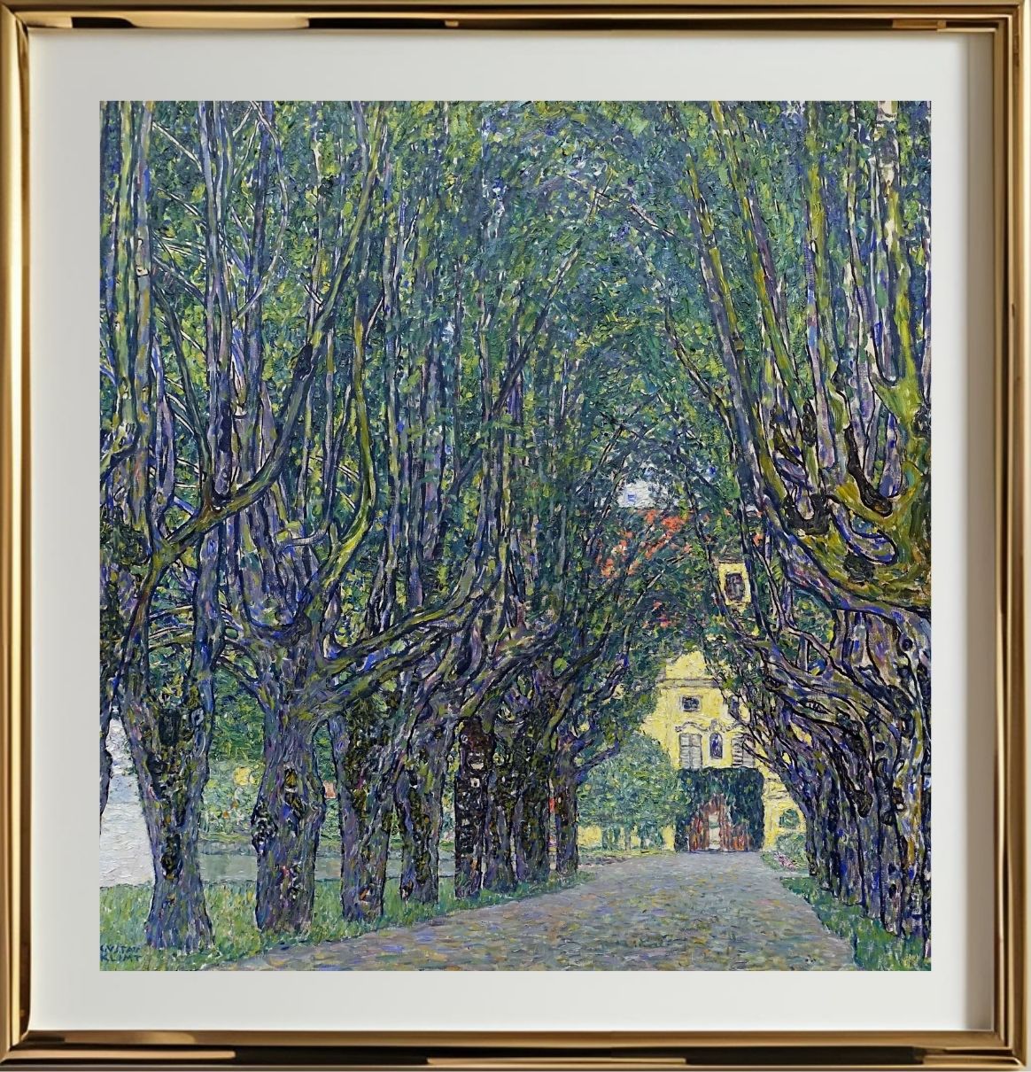 Allee at Schloss Kammer (1910)