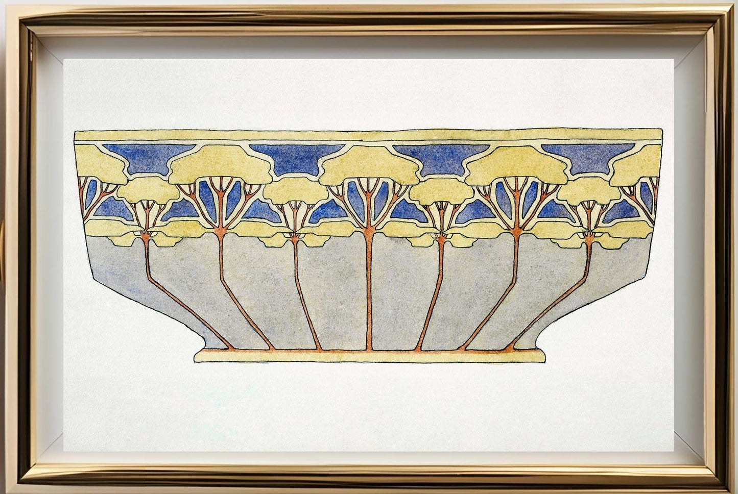 Bowl 'Farewell Summer' Design