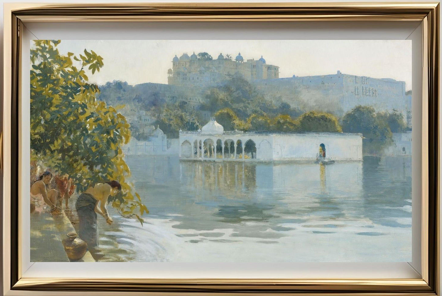 Lake At Oodeypore, India