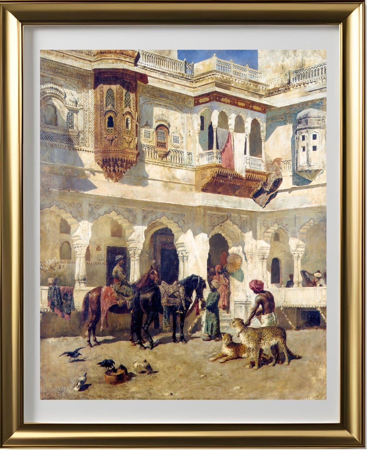The Rajah Starting on a Hunt